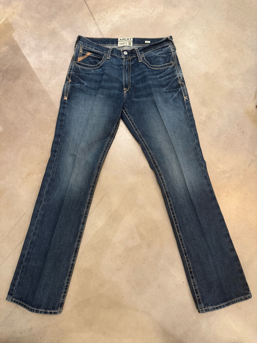 Ariat M5 Men’s Dark Wash Straight Leg Jeans 34 x 36
